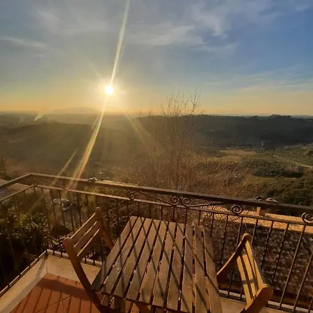 Panoramico Nell'antico Borgo Medievale Di Apartment Casperia